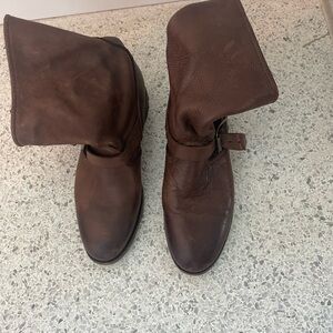Vintage Brown Ankle Boots